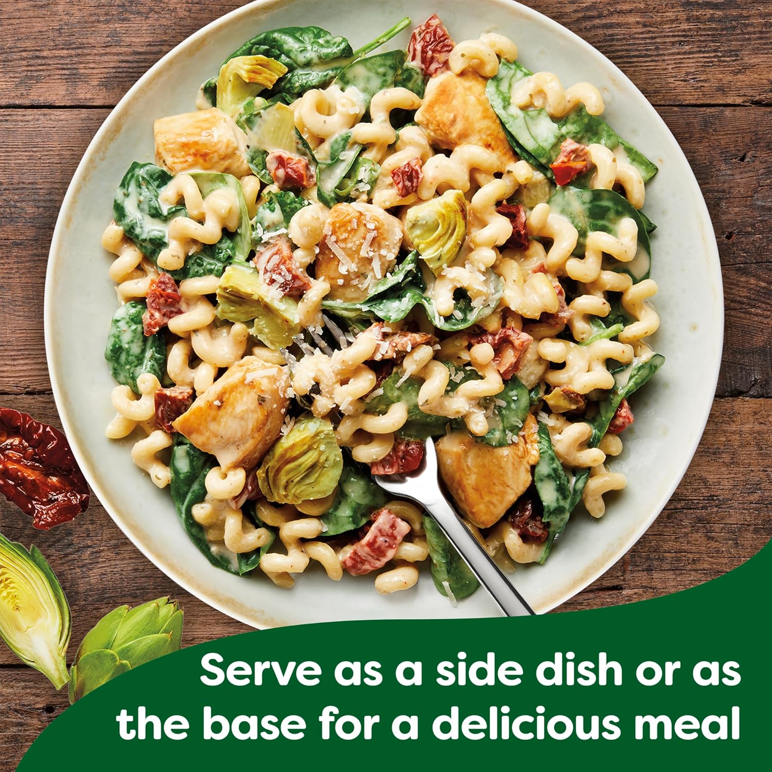 Knorr Pasta Sides Creamy Garlic Easy 11-Minute Desk Lunch for Office Breaks