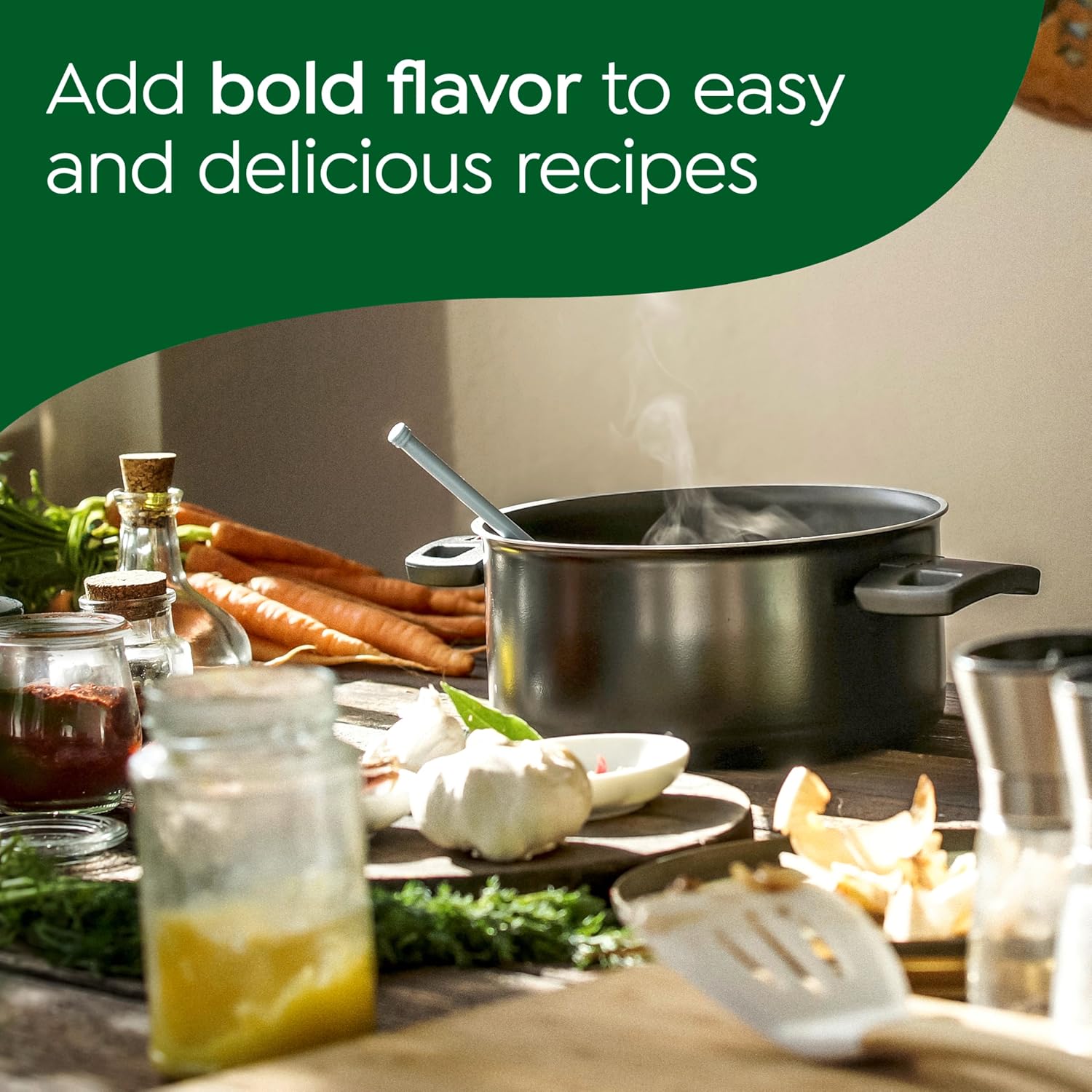 Knorr Premium Real-Vegetable Broth Concentrate for Clean-Label Wellness Cooking and Evening Wind-Down