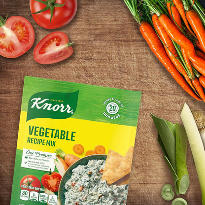 Knorr Vegetable Recipe Mix for 20-Minute Lunches and Focus-Friendly Pantry Staples 1.4 oz