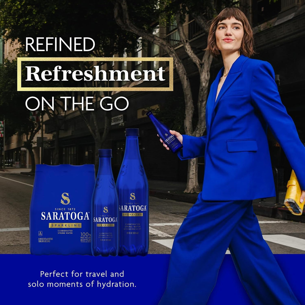 kosher certified and caffeine free with only one ingredient: spring water
