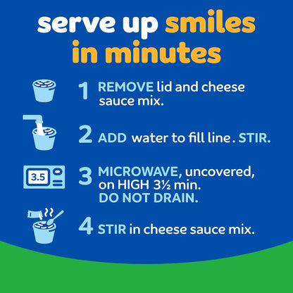 Kraft Gluten Free Mac & Cheese Cups – Portion-Controlled Comfort Food for Mindful Eating, 1.9 oz Single Serve