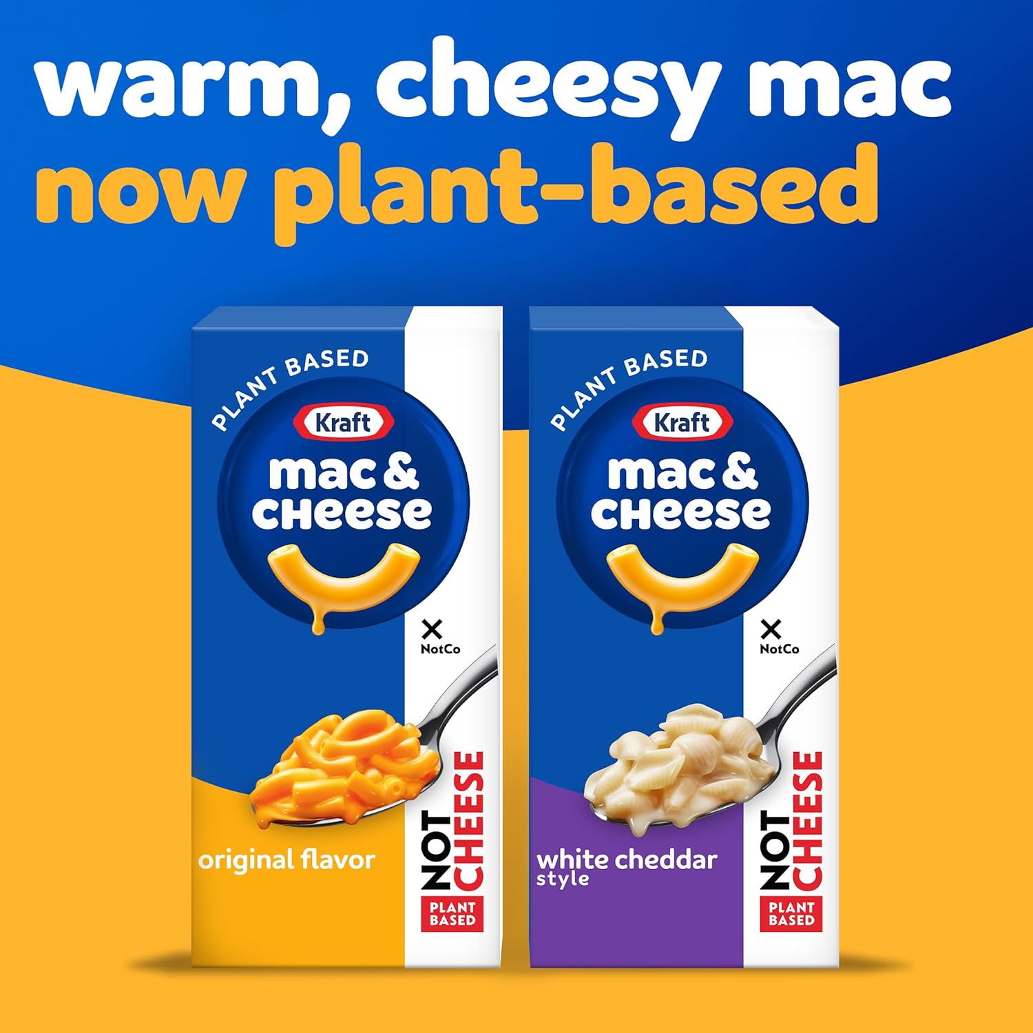 Kraft NotCo White Cheddar Plant Based Mac & Cheese – Wholesome Dairy-Free Lunch for Allergy-Aware Mindful Eating, 6 oz Box