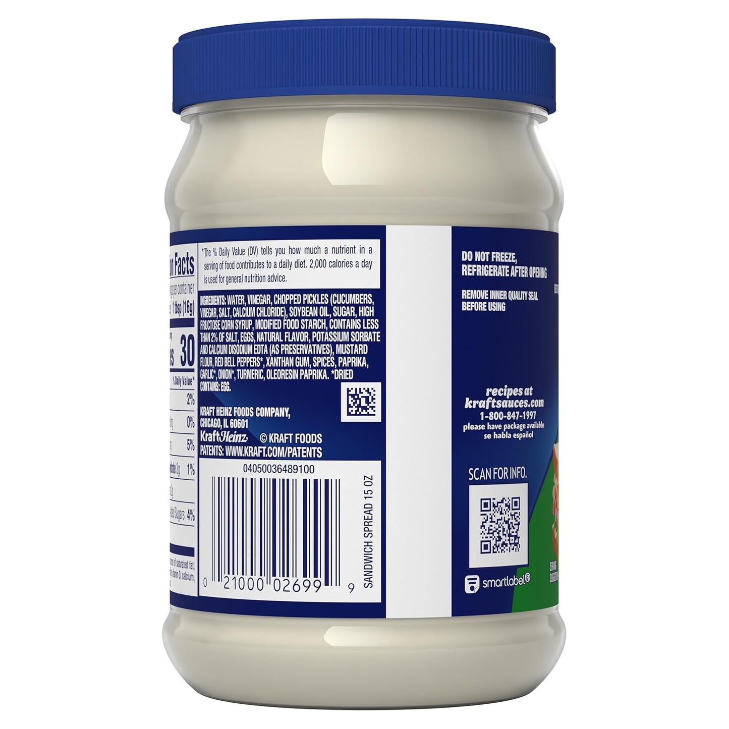 Kraft Sandwich Spread – Quick Kid-Approved Spread for School Lunches and After-School Snacks