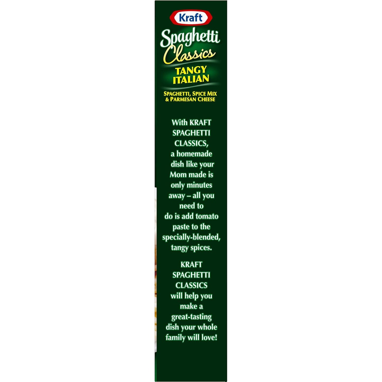 Kraft Spaghetti Classics — Pantry-Staple Italian Dinner for Busy Parents Feeding the Whole Family, 8 oz