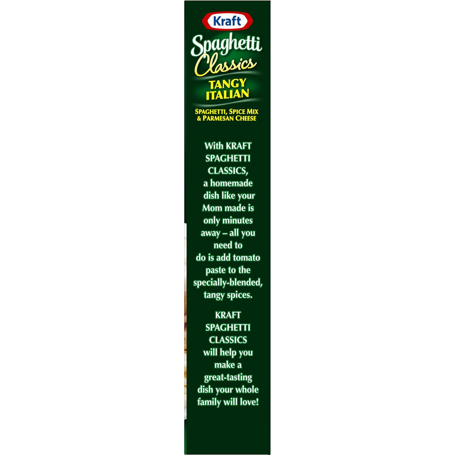 Kraft Spaghetti Classics — Pantry-Staple Italian Dinner for Busy Parents Feeding the Whole Family, 8 oz