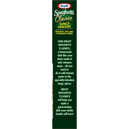 Kraft Spaghetti Classics — Pantry-Staple Italian Dinner for Busy Parents Feeding the Whole Family, 8 oz