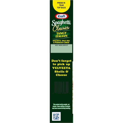 Kraft Spaghetti Classics — Pantry-Staple Italian Dinner for Busy Parents Feeding the Whole Family, 8 oz
