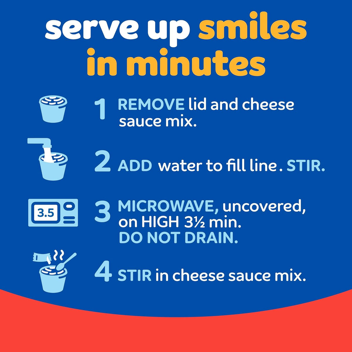 Kraft Triple Cheese Mac & Cheese Family Pack – Weekday Dinner Side Kids Love, Microwave in 3.5 Minutes