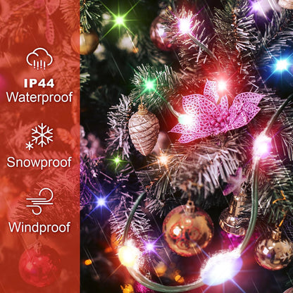 Kringle Bros All-Weather Holiday Lights – IP-Rated LED Tree Ring for Café, Hotel & Wedding Venue Displays