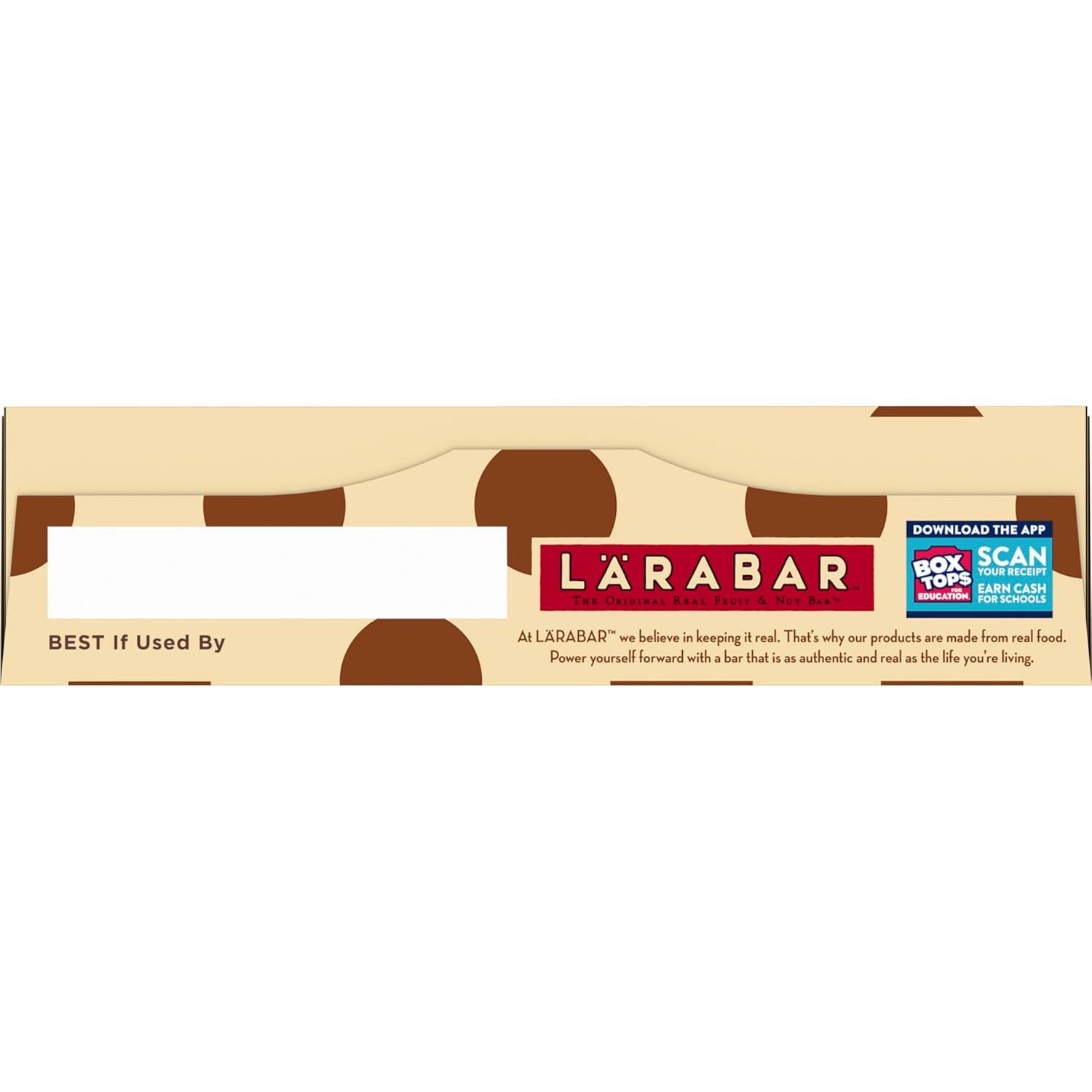 Larabar Chocolate Chip Cookie Dough Bars — Individually Wrapped Bar for the Commute, Car Cupholder, and Office Drawer