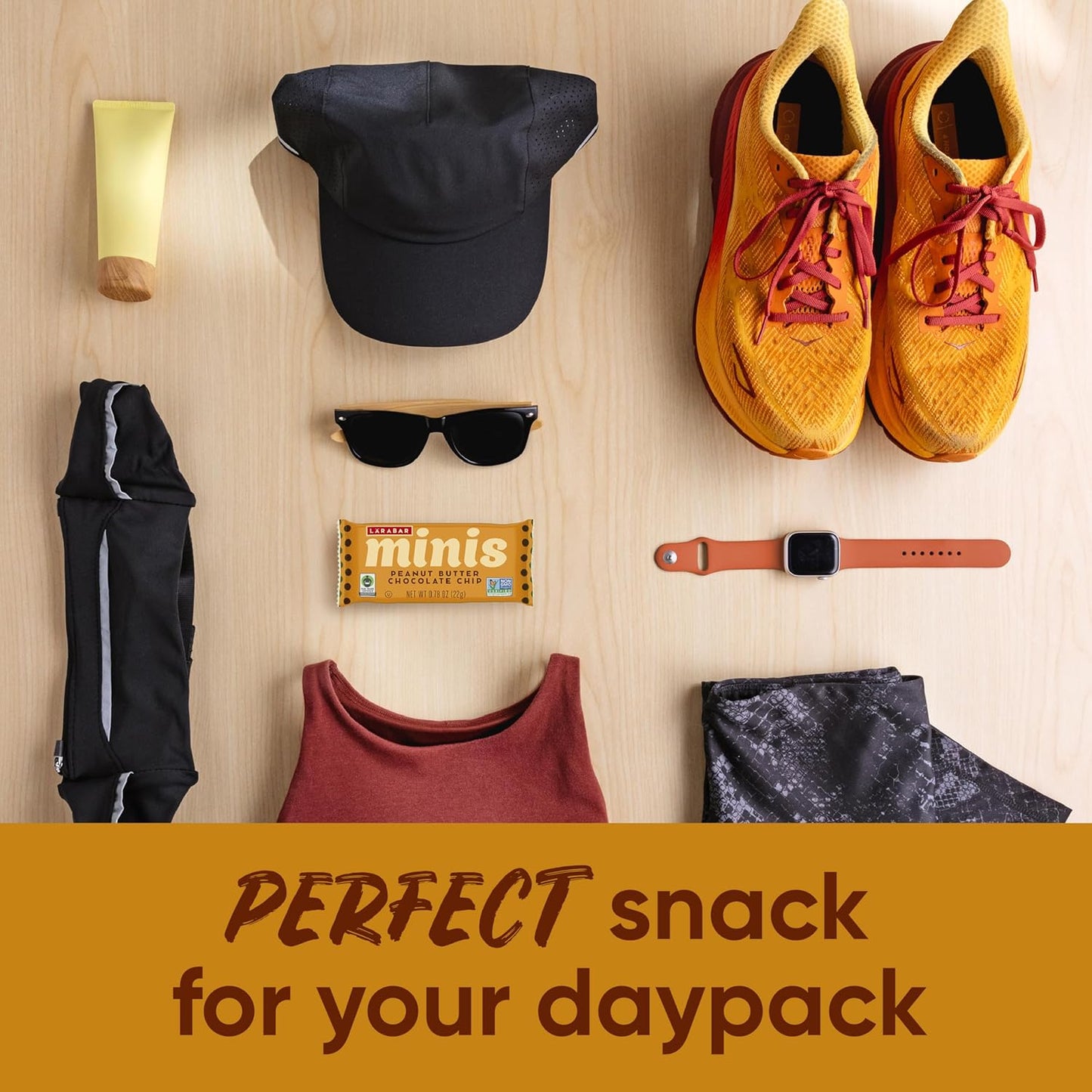 Larabar Minis Variety Pack Present – Travel Friendly Snack Care Package for Coworkers, 30 Mini Bars
