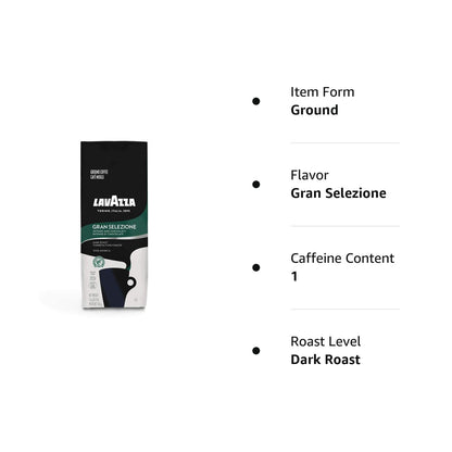 Lavazza Crema e Gusto 12oz — Authentic European Dark Roast for an Upscale Home Espresso Experience