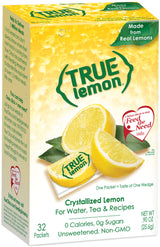 TRUE LEMON Water Enhancer Bulk Dispenser – Neutral-Toned Lemon Drink Mix for Intentional Pantry Storage