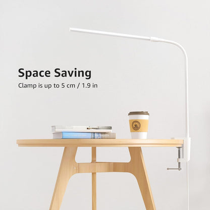 Lepro Clamp-On Workbench Light for Night Shift Laptops, USB Powered 5W LED with Flexible Swing Arm
