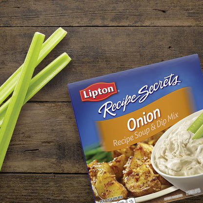 Lipton Recipe Secrets Onion Soup and Dip Mix – Ready-to-Give Bridal Shower Gift for Couples Building a Kitchen