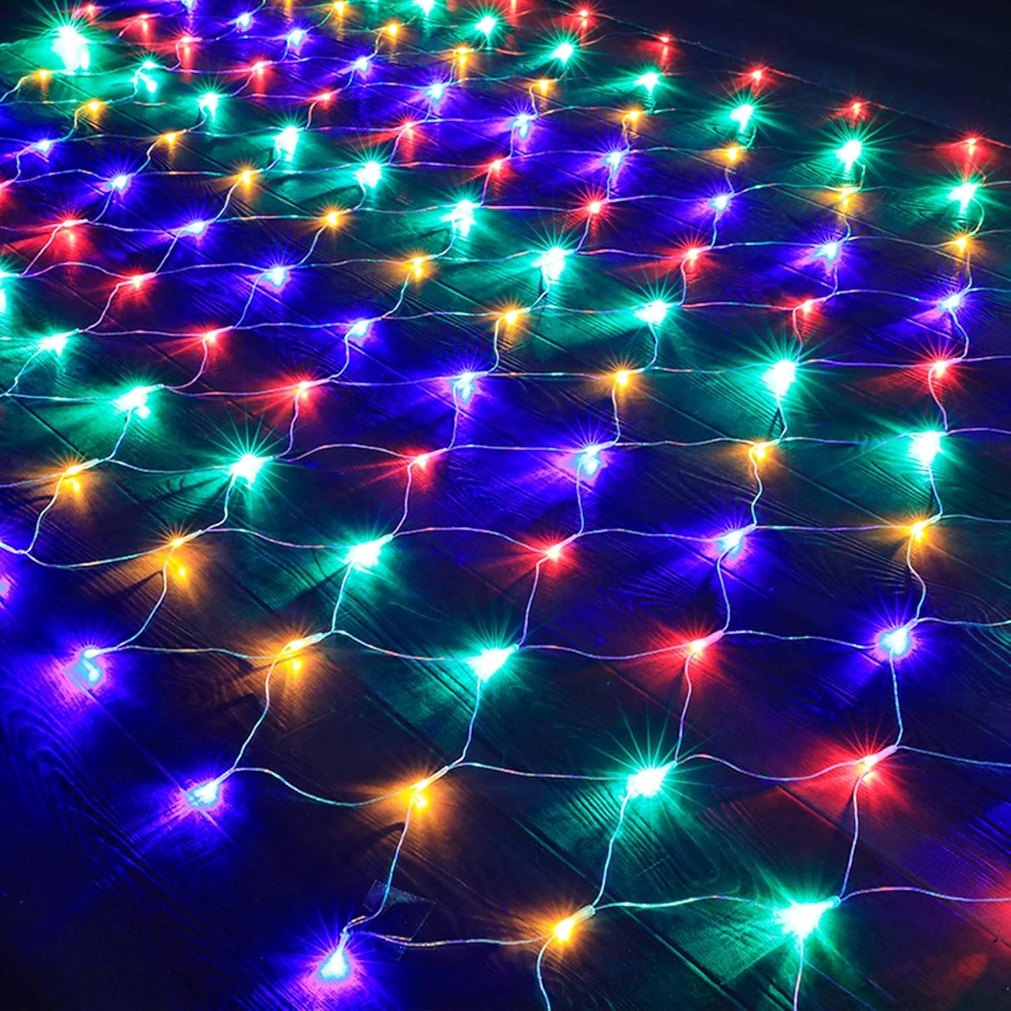 LJLNION Christmas Net Lights – 1000 LED Connectable Outdoor Set for Large Yards, Weddings, and Storefronts