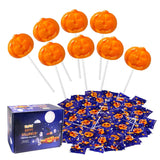 Low Sugar Gluten Free Halloween Monster Lollipops 42 Count Individually Wrapped, Better Indulgence Suckers for Mindful Holiday Treat and Party Favor