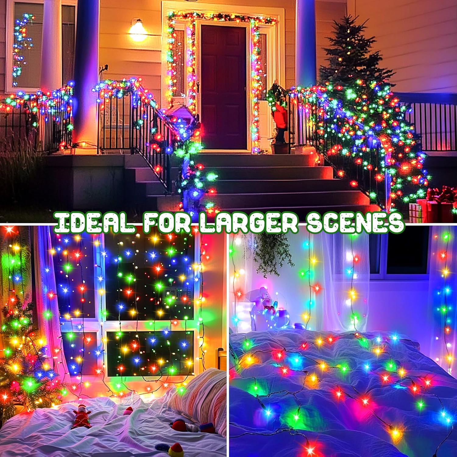 Lumabelle All-Weather Fairy Lights – Snowproof and Rainproof Outdoor Decor, 2-Pack