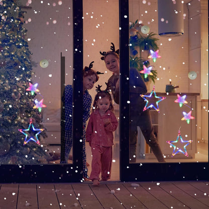 Lumalights Battery Powered Holiday Lights – Flameless Window Decor for Family Homes with Toddlers & Pets