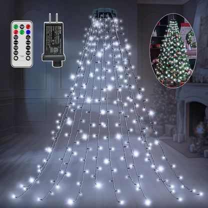 Lumastream Remote Control Christmas Lights with Timer – Easy Setup Holiday Gift for Parents and New Homeowners