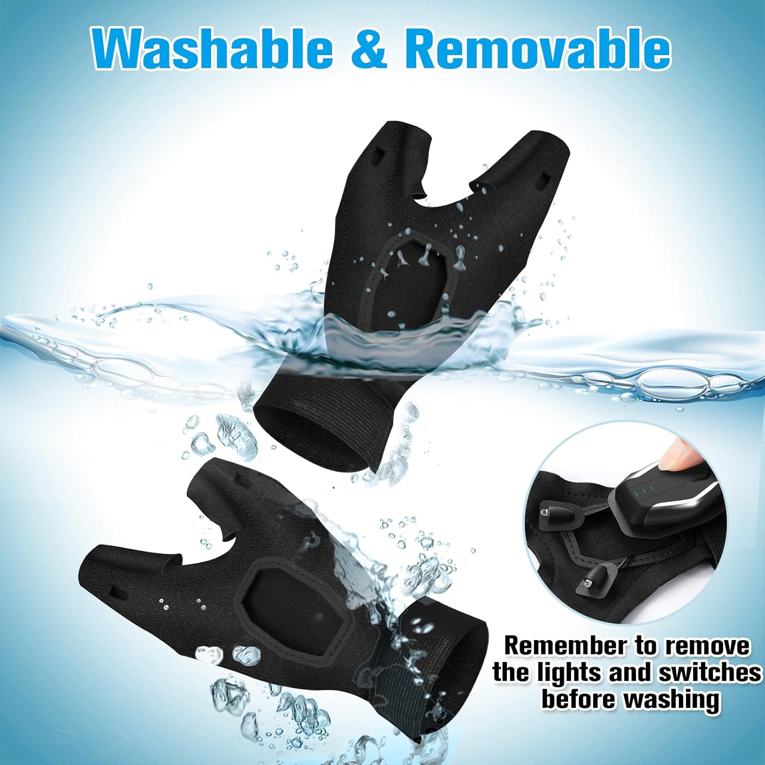 LumeFlex Rechargeable Glove Light – Reliable Backup Light for Blackouts, No Battery Waste in Storage