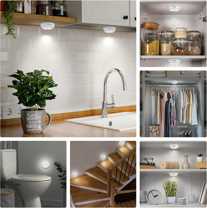 LumeSync Battery Night Light – Designer Friendly Motion Light for Bedrooms, Reading Nooks, and Decorative Shelving