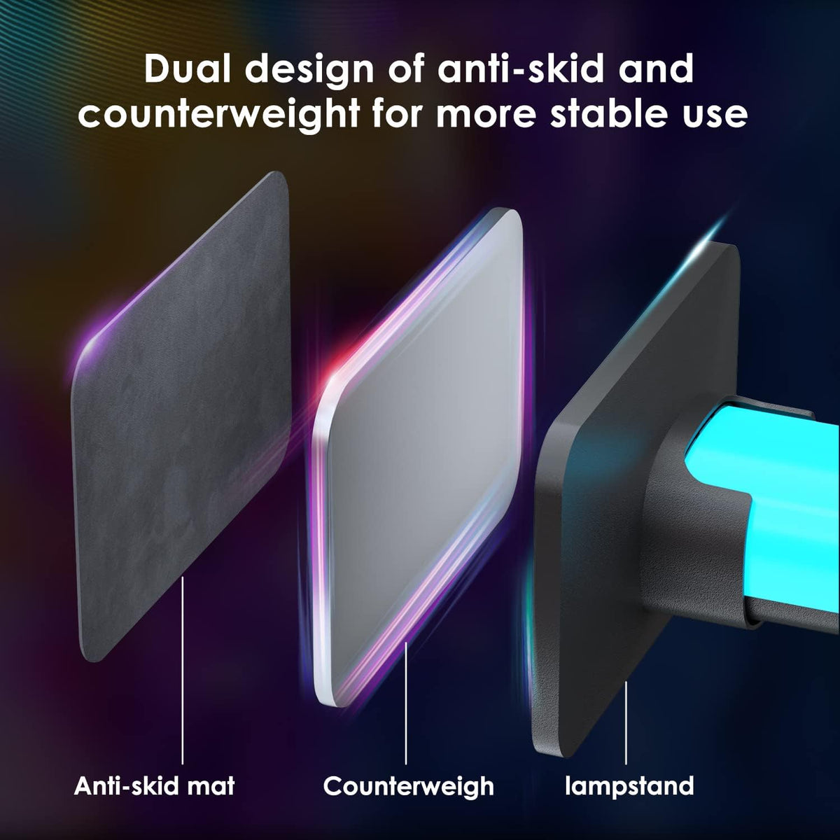LUMI Dimmable Light Bar – Relaxing Bath Time Ambient Light with Timer