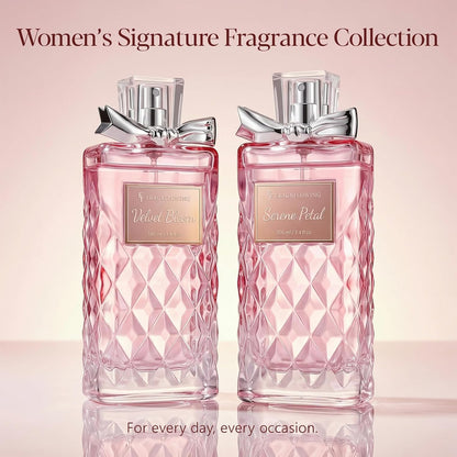 Lumière & Bloom Long-Lasting Floral Spray – Quiet Luxury Fragrance, Neutral-Tone Bottle