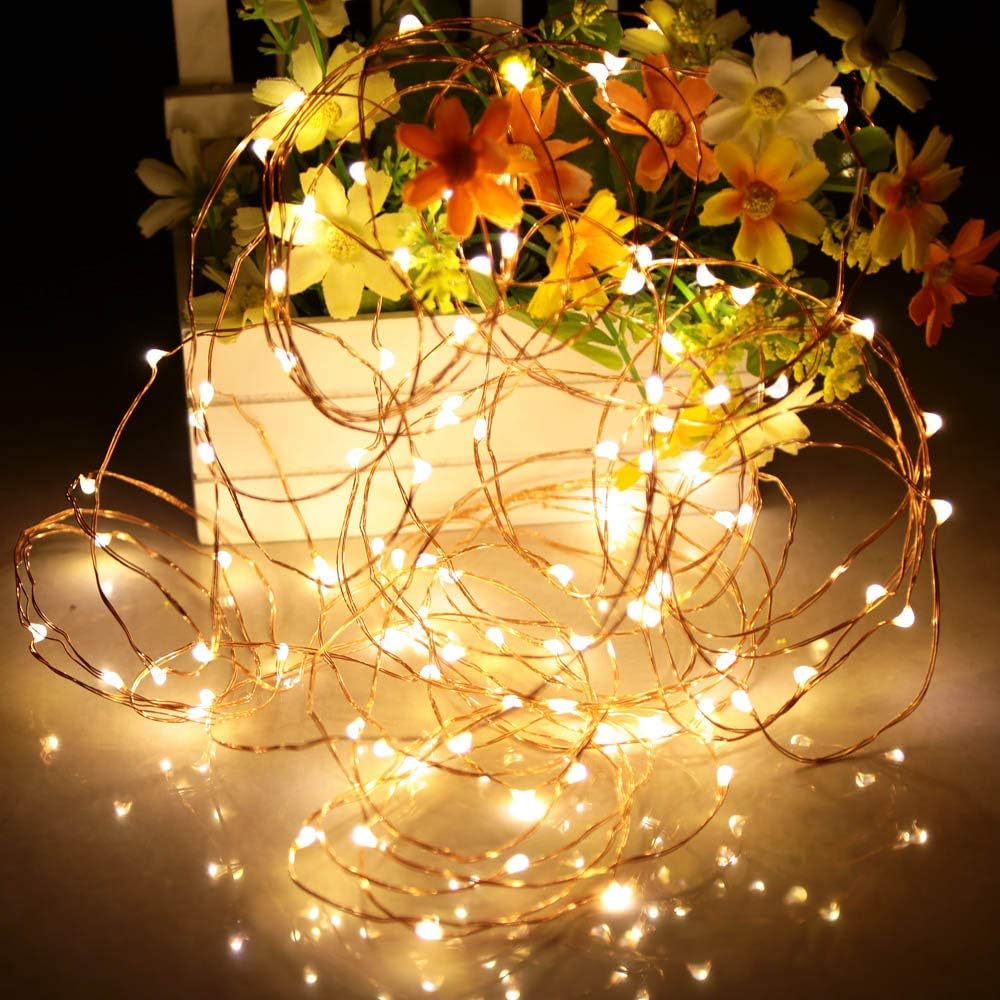 Lumify Battery Powered Fairy Lights with Remote – Romantic Valentine's Day Gift, Bedroom Ambient Lighting for Couples