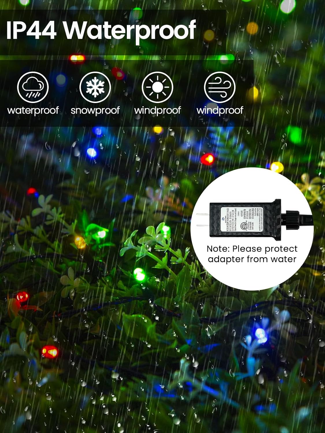 Lumify Home Low Voltage Smokeless LED String Lights with 4H 6H 8H Timer for Worry Free Home Use