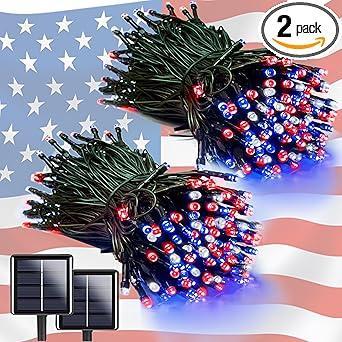 Lumimuse Solar Patio String Lights – 200 LED Dusk-to-Dawn Outdoor Lighting for Backyard Dining, Gazebo and Tree Wrap, No Outlet Needed