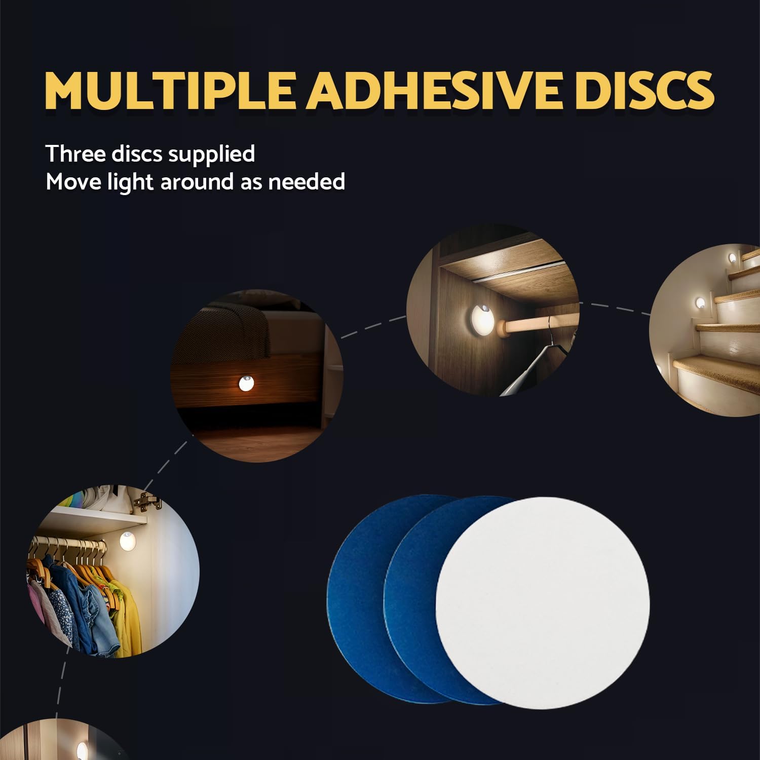 LuminAide Magnetic Motion Light – Cozy Holiday Gift for Frequent Travelers and Cruise Lovers