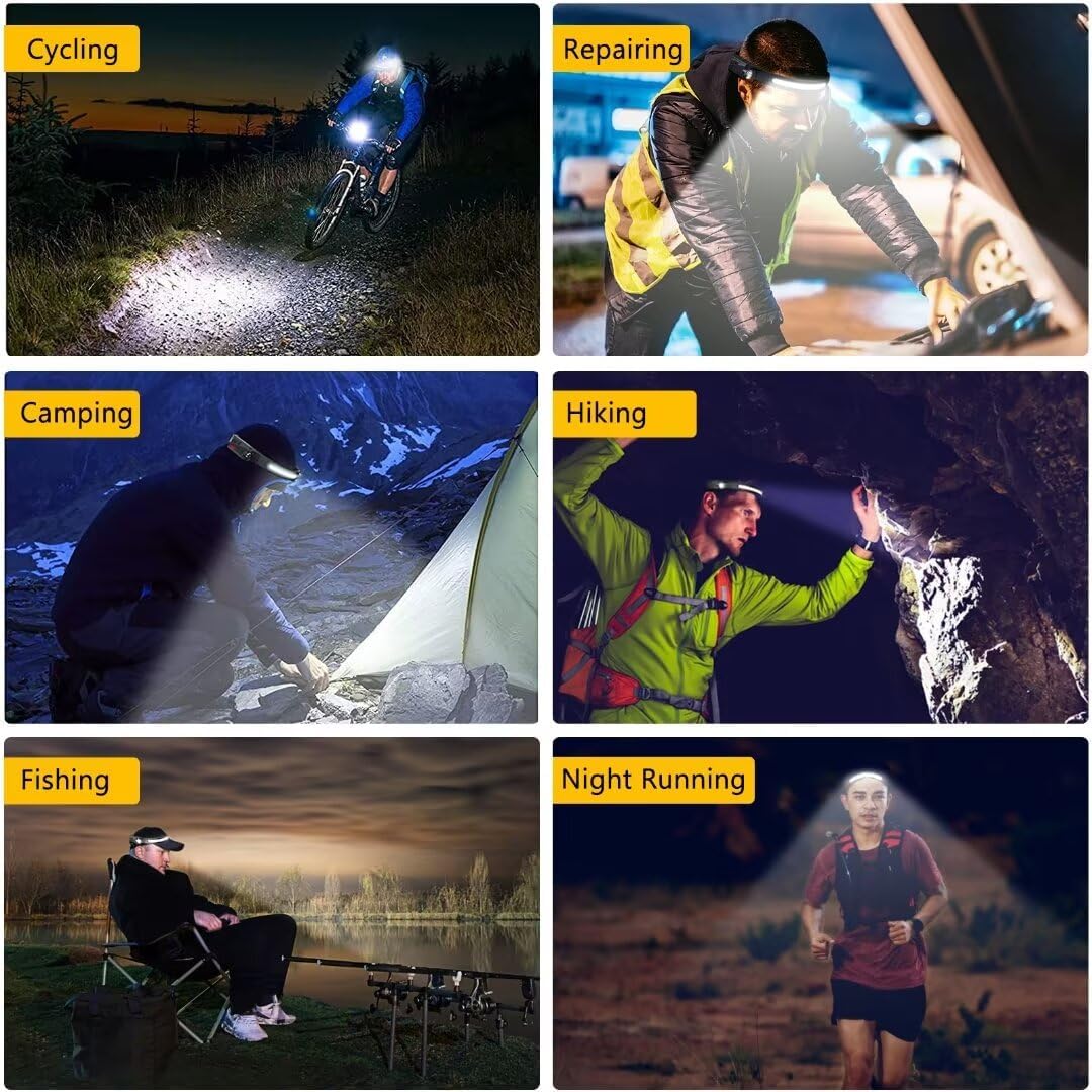 LuminWear Headlamp – Child-Sized Wide Beam Light for Scouts, Campouts and Family Hikes