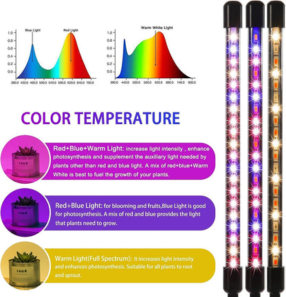 LUMIPRO Full Spectrum Grow Light — Valentine's Day Gift for the Green-Thumbed Partner Who Loves Houseplants