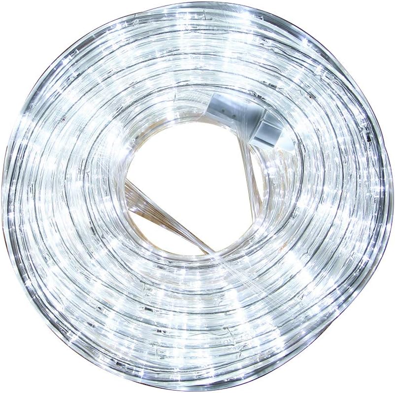 Lumoonosity 12W Rope Lights – Smoke-Free, Fire-Risk-Free LED String Lights for Nurseries, Senior Living Rooms, and Sleep Spaces