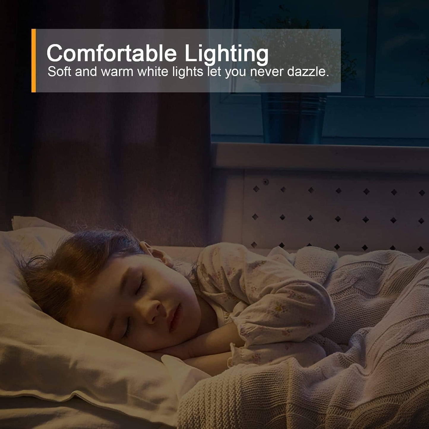 Lyridz USB Rechargeable LED Night Light, Ready to Gift Holiday Present for Women Who Love Cozy Warm Bedroom Decor