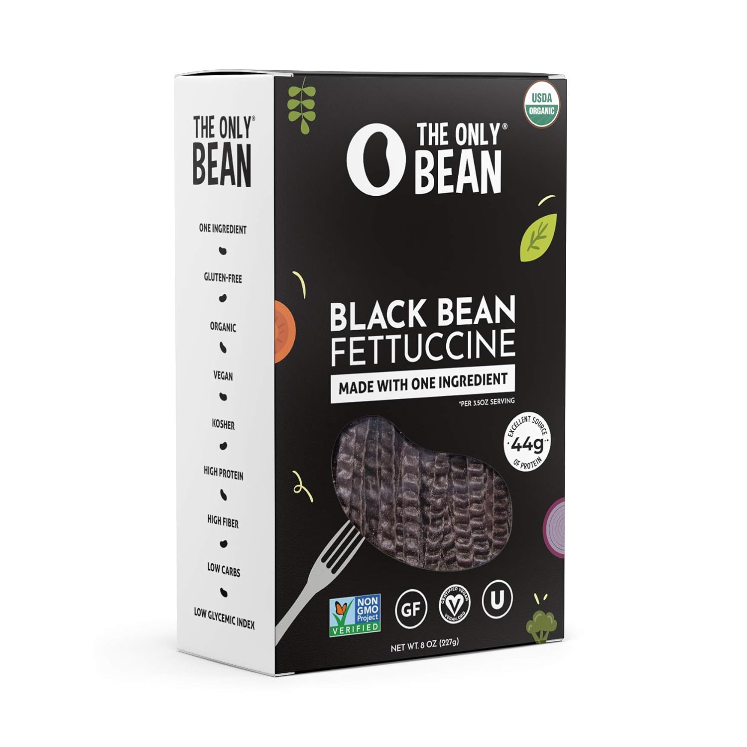 made from 100% organic black soybeans as the sole ingredient