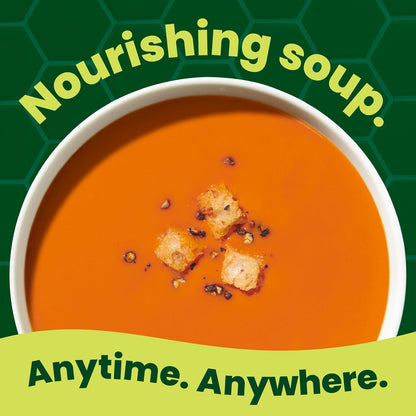 made with vine-ripened tomatoes and real cream
