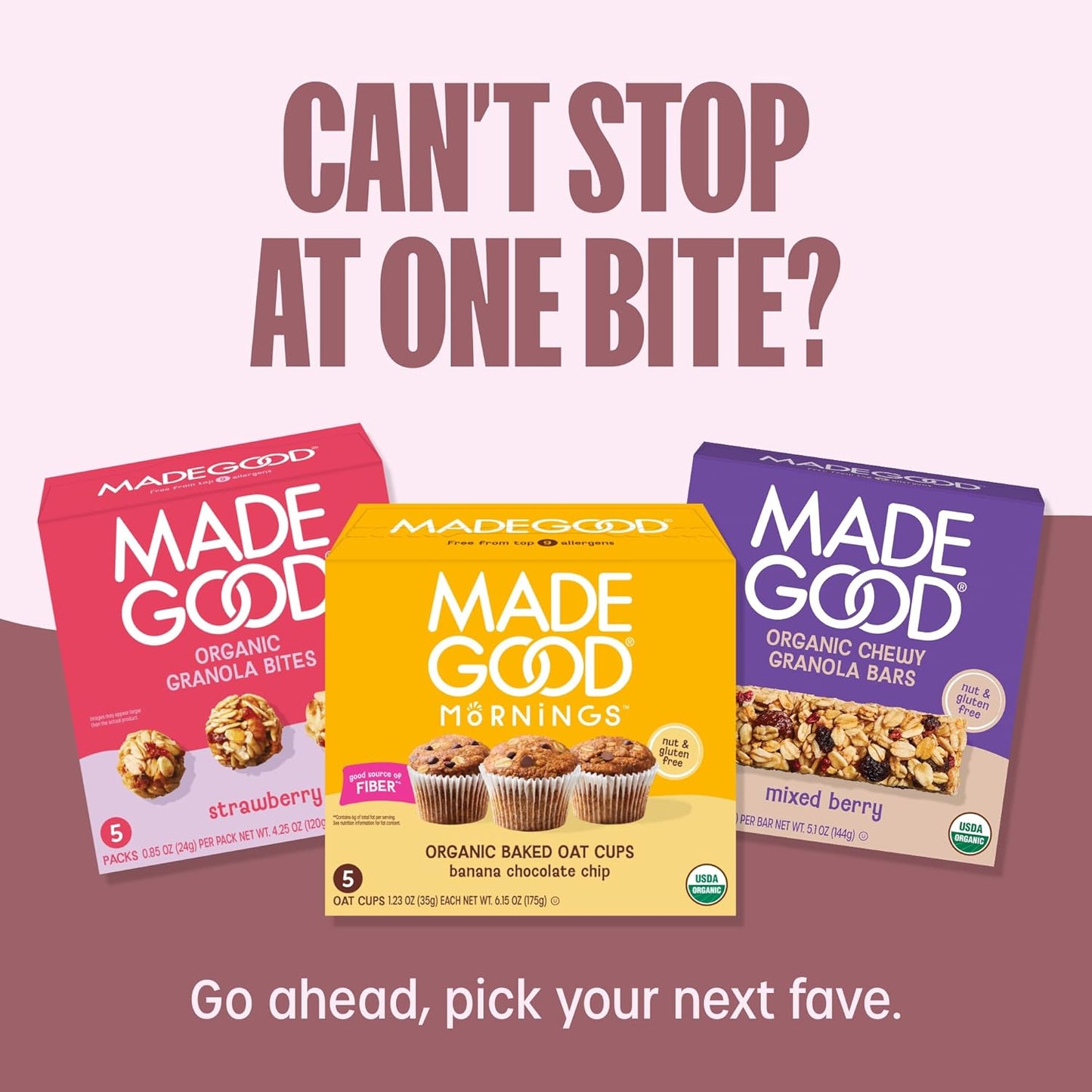 MadeGood Double Chocolate Soft-Baked Cookies – Thoughtful Allergy-Friendly Care Package Gift