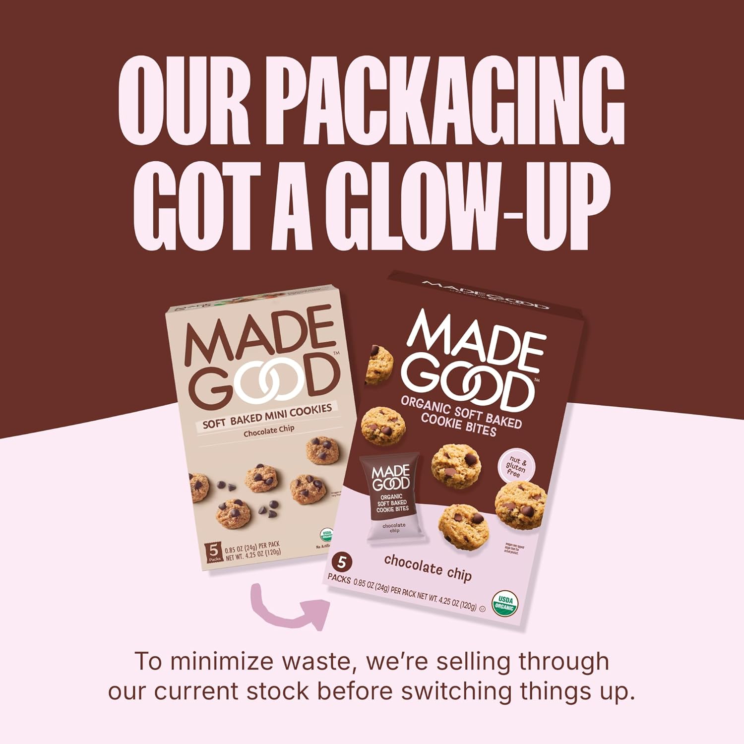 MadeGood Mini Cookies – Allergy-Conscious Safe Snack for Sensitive Diets and Celiac-Friendly Pantry, 30 Count