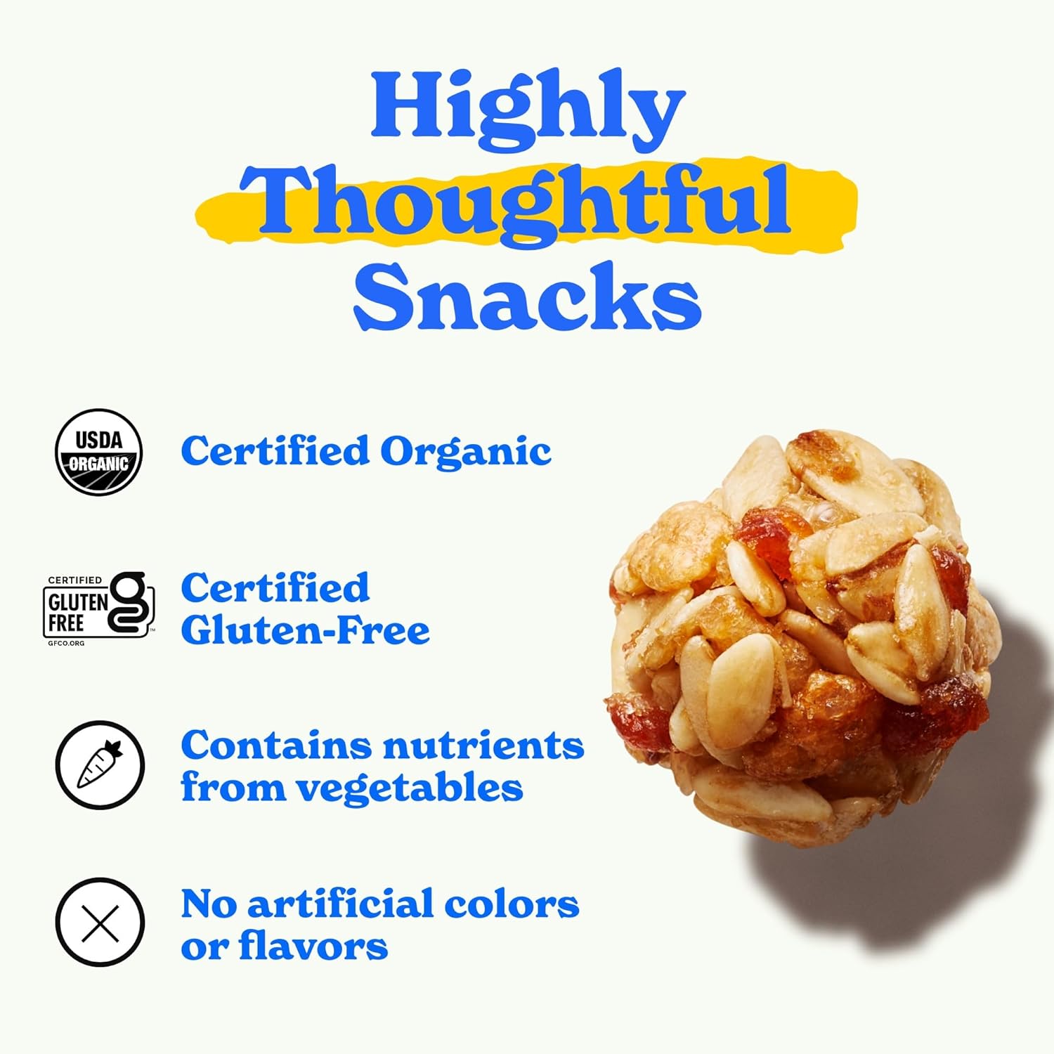 MadeGood Strawberry Granola Snack Packs – Toddler Backpack Snack with Hidden Veggies, Nut-Free Facility