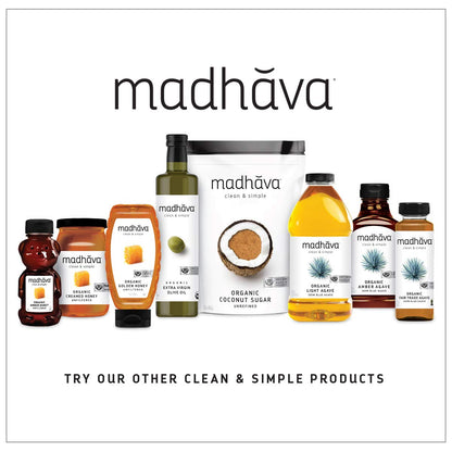 Madhava Organic Amber Agave – Thoughtful Health-Conscious Gift for Home Bakers and Wellness Friends