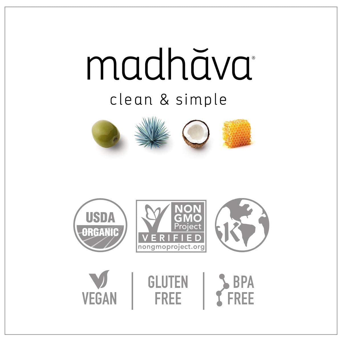 MADHAVA Organic Light Agave – Thoughtful Gift for Health Conscious Home Bakers