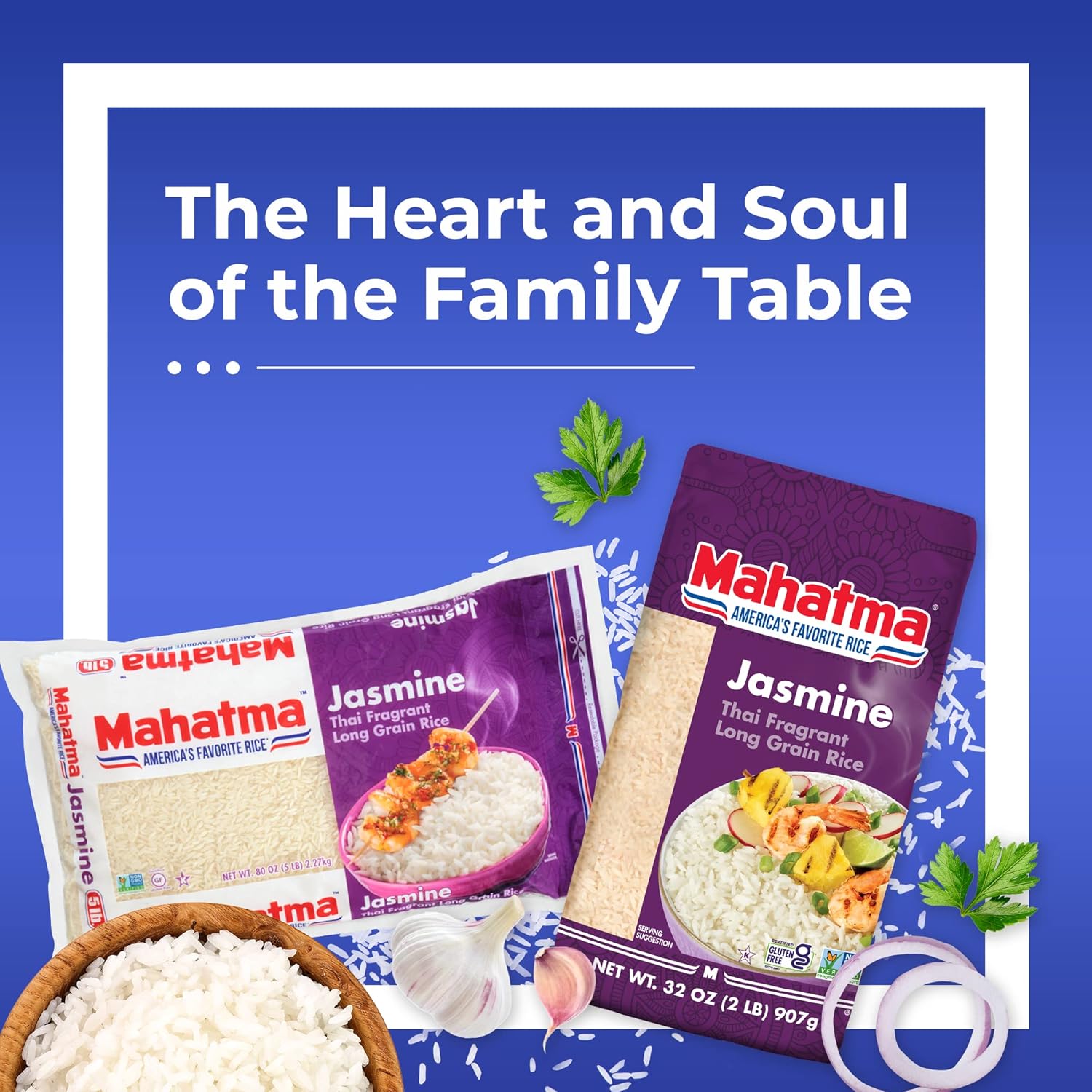 Mahatma Jasmine Rice 2-Pack – Useful Hostess Gift for Dinner Party Hosts