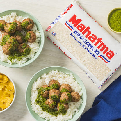 Mahatma Kosher Non-GMO Rice 5lb Bag – Preservative-Free Pantry Staple for Plant-Based Family Dinners