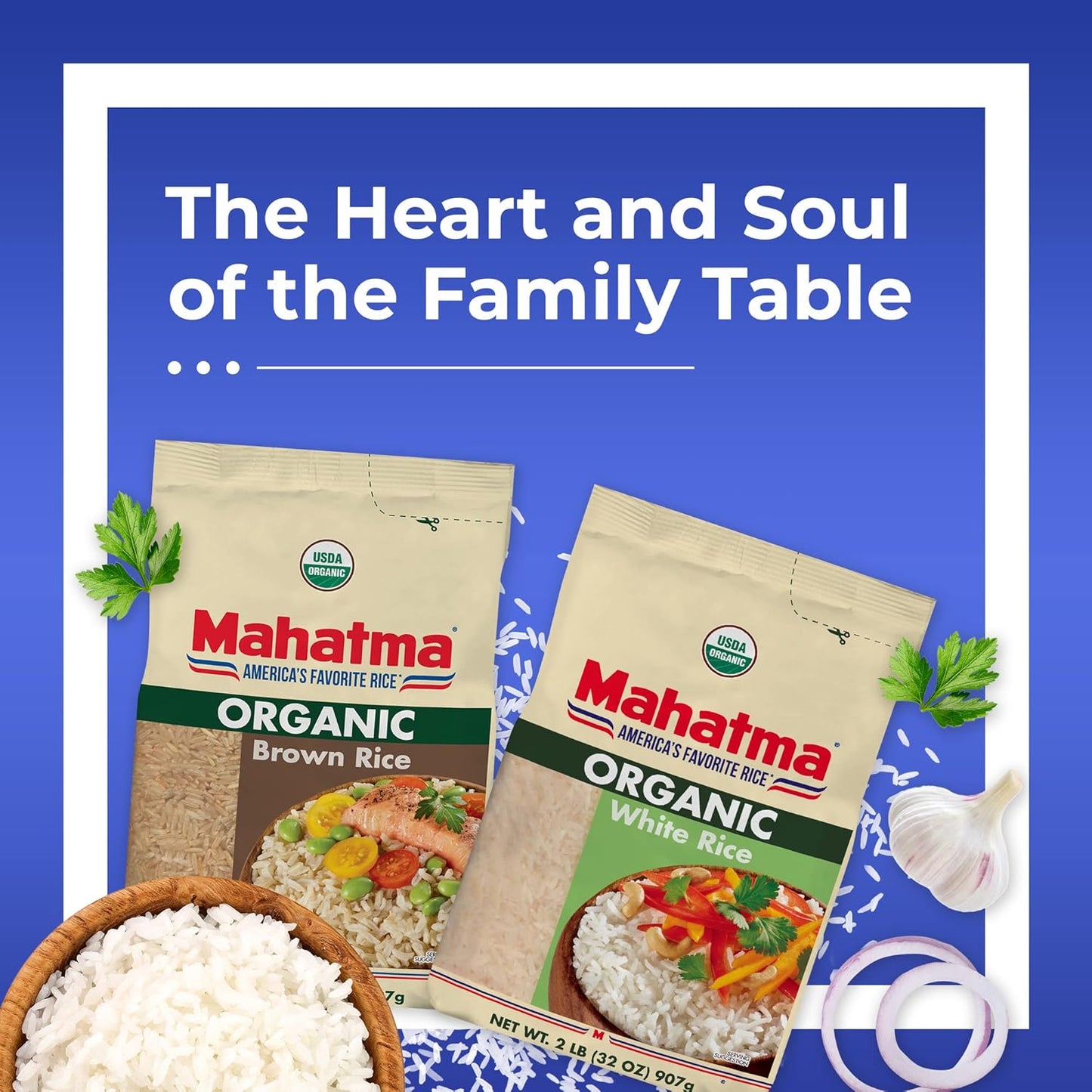 Mahatma Organic White Rice Bag – Uncomplicated Pantry Essential for the Minimalist Kitchen