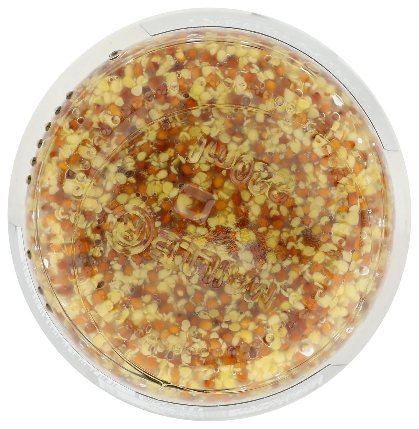 Maille Mustard Old Style – High-End Table-Side Condiment, Rustic Old Style Texture in Elegant Glass