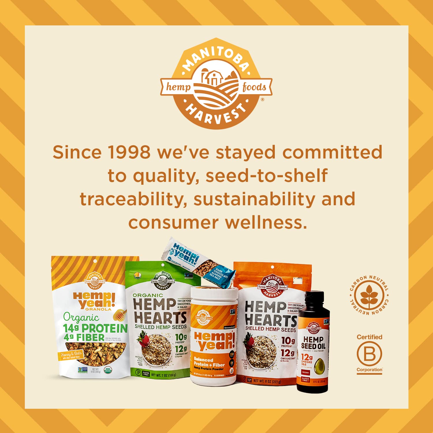 Manitoba Harvest Hemp Yeah Granola – Lightweight Omega Snack for Backcountry Adventures