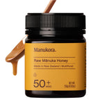 Manukora Raw Manuka Honey MGO 50+ – Morning Meditation Counter Companion for Calm Immune Support
