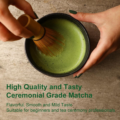 MatchAdmire USDA Organic Matcha Powder for Meditation Corner Drink Ceremonies and Inner Balance